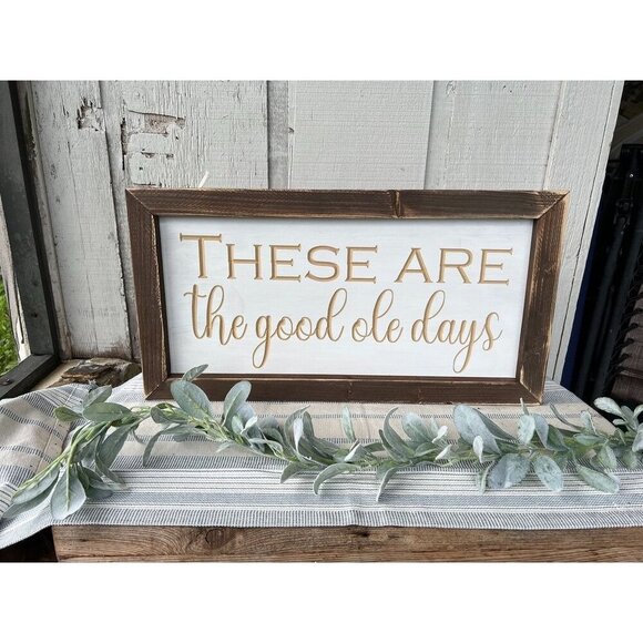 Handmade wood sign, Farmhouse sign, Wood decor, Wall hanging - Picture 4 of 4